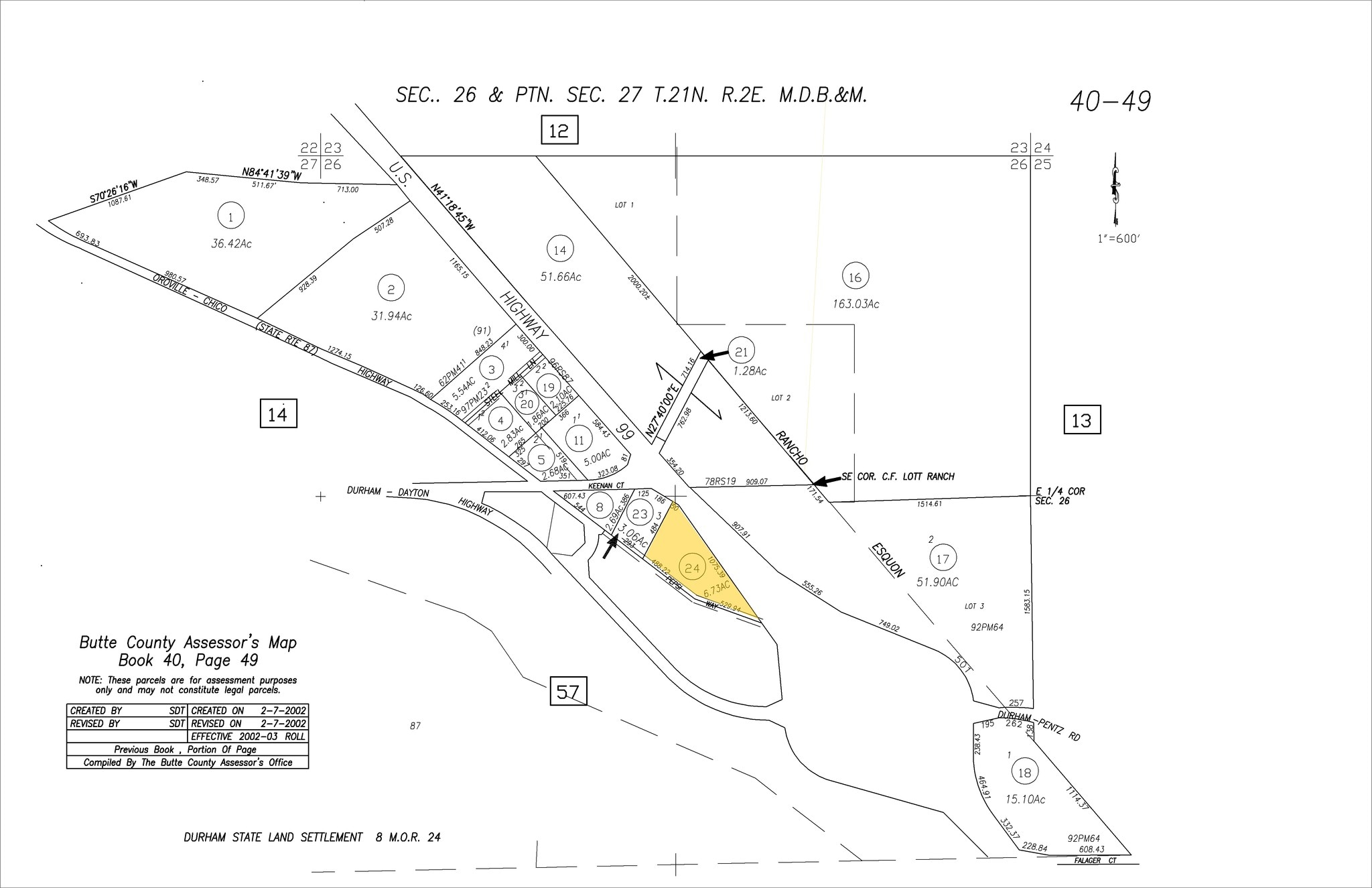 Pepsi Way Durham, CA 95938 Land Property for Sale on