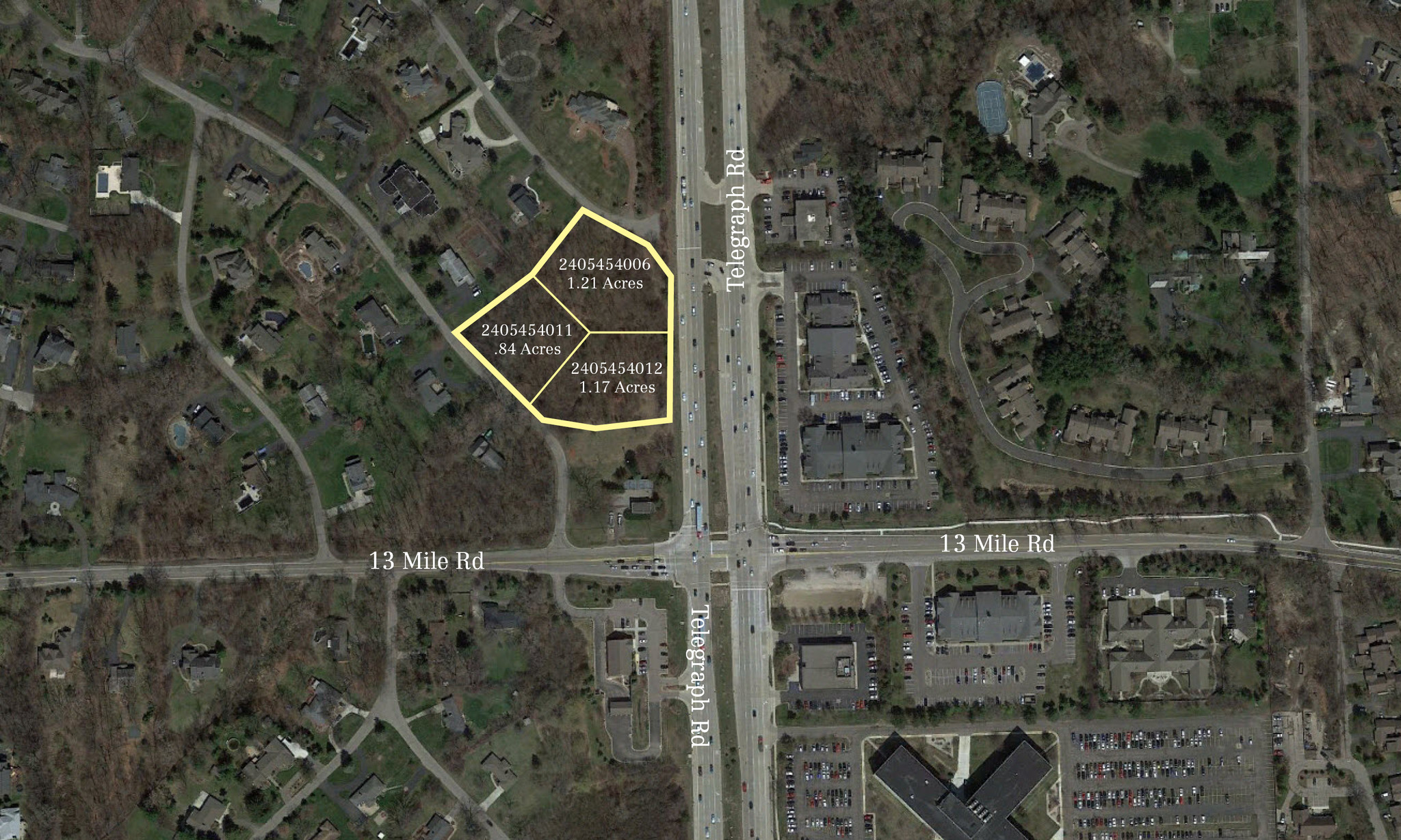 13 Mile & Telegraph Rd, Franklin, MI for Sale