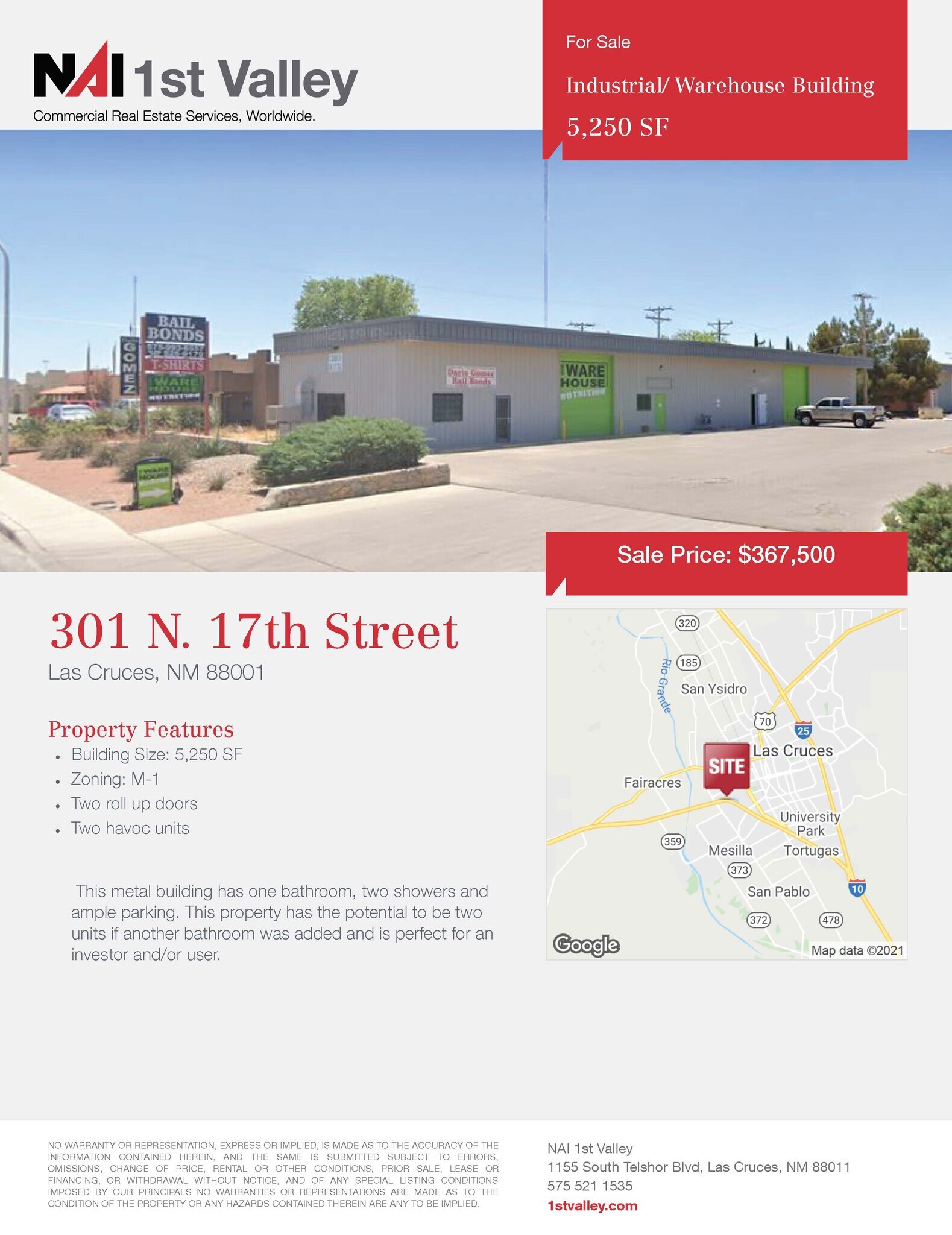 homes for sale in las cruces nm on 301 N 17th St Las Cruces Nm 88005 Industrial Property For Sale On Showcase Com