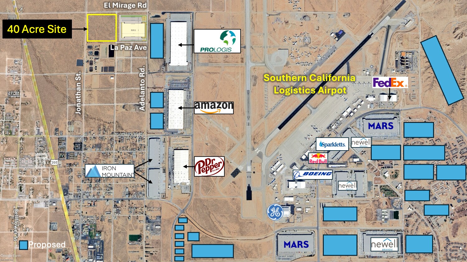 El Mirage Rd. @ Jonathan St, Adelanto, CA for Sale