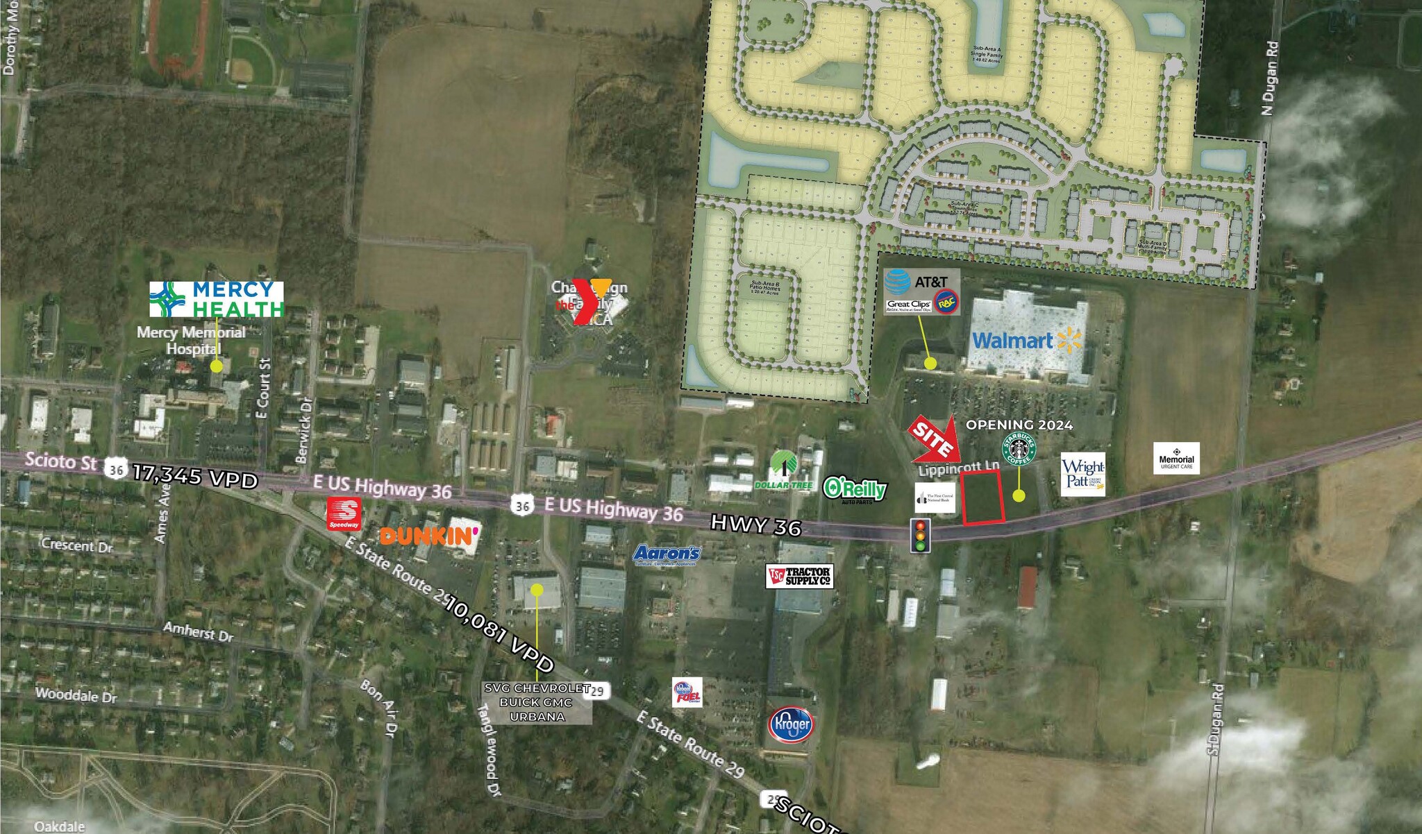 1826 US Highway 36, Urbana, OH for Sale