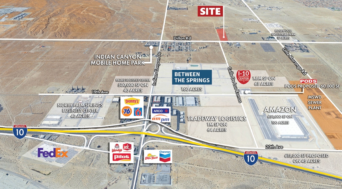 Dillon Rd @ Little Morongo Rd, Desert Hot Springs, CA for Sale