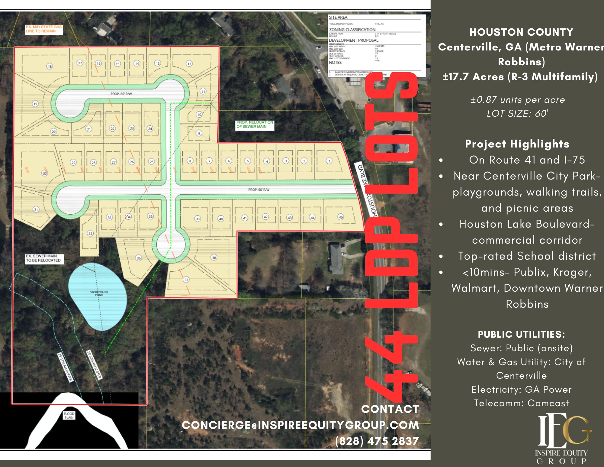 Houston Lake Blvd blvd, Centerville, GA for Sale