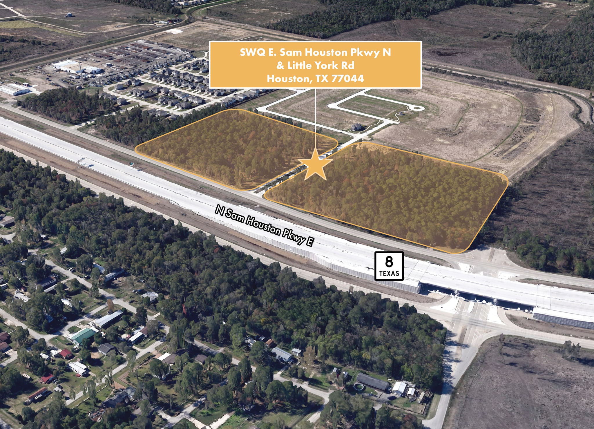 SWQ E Sam Houston Pkwy N & Little York Rd, Houston, TX for Sale