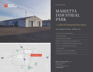 Sparks, NV Industrial - 1030 Marietta Way