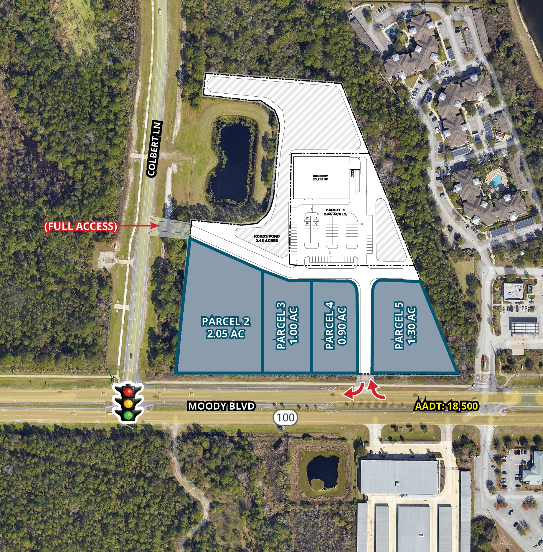Colbert Lane & Moody blvd, Palm Coast, FL for Rent