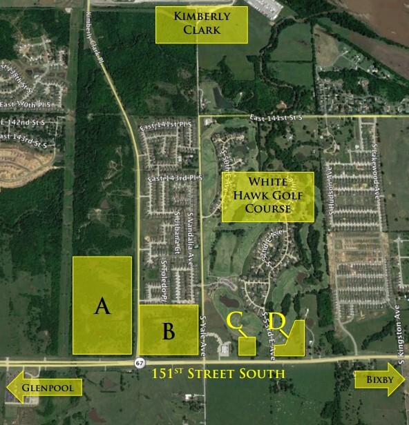 151st & Kimberly Clark Sites, Bixby, OK for Sale