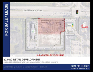 West Palm Beach, FL Commercial Land - 6350 Okeechobee Blvd
