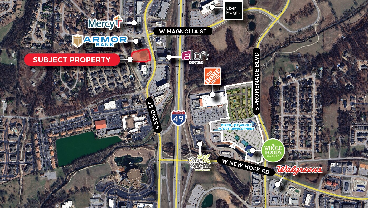 S 52nd st & Horsebarn Rd @ Horsebarn Rd, Rogers, AR for Sale