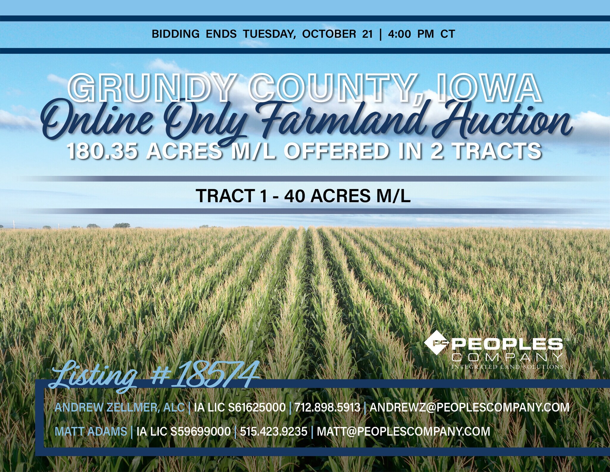 01 310th Street, Conrad, IA for Sale