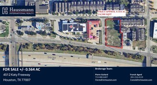 Houston, TX Commercial Land - 4512 Katy Fwy