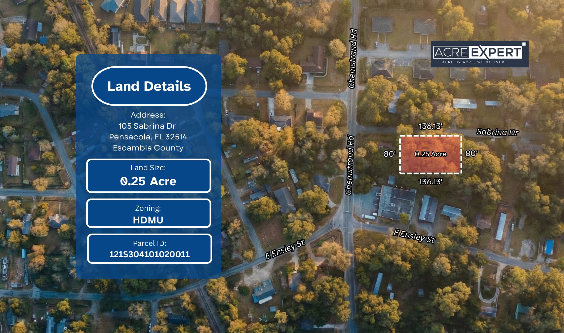 105 Sabrina Dr, Pensacola, FL for Sale