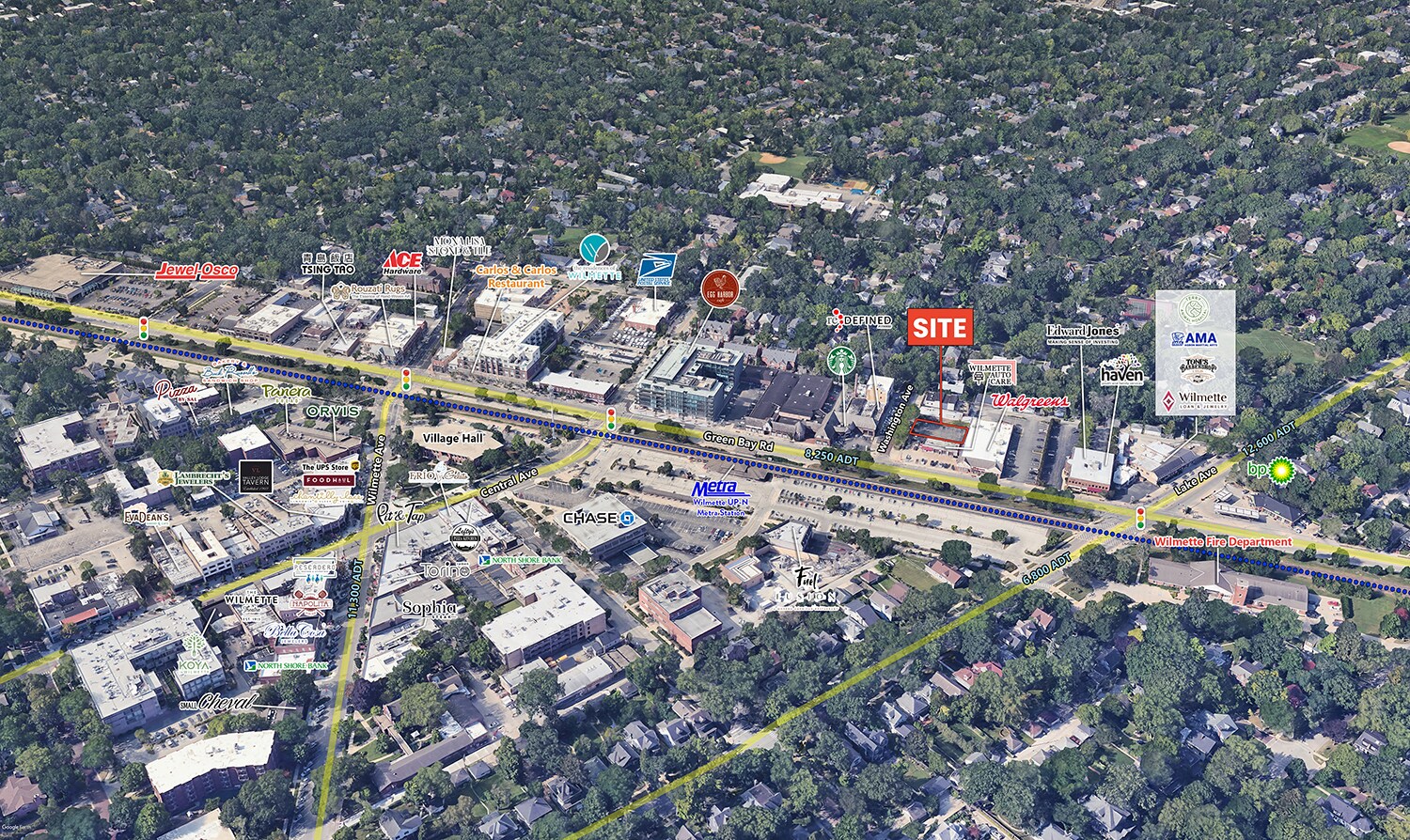 1210 Washington ave, Wilmette, IL for Rent