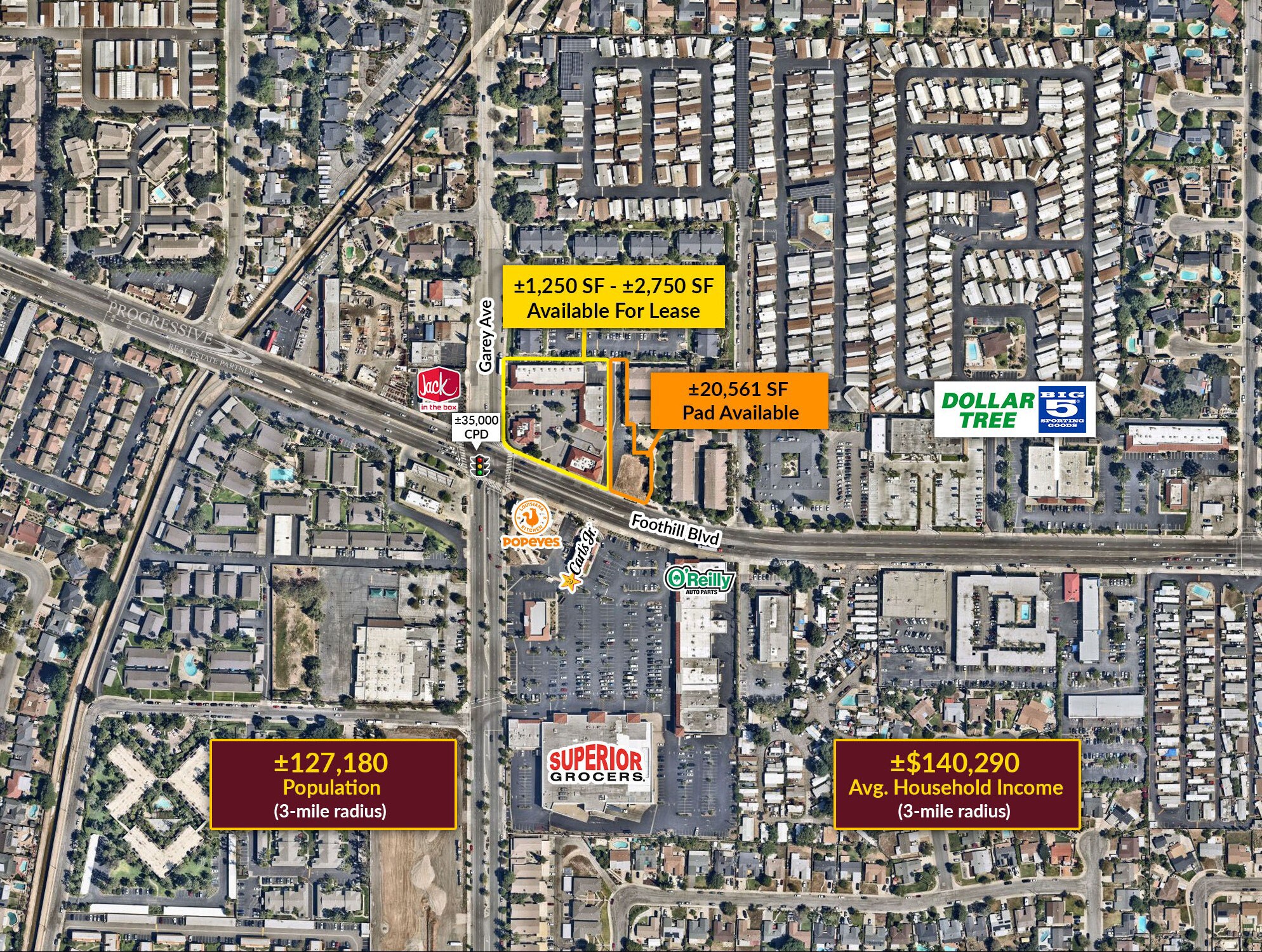 101 E Foothill Blvd, Pomona, CA for Rent
