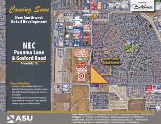 Bakersfield, CA Retail - NEC Panama Lane & Gosford Road