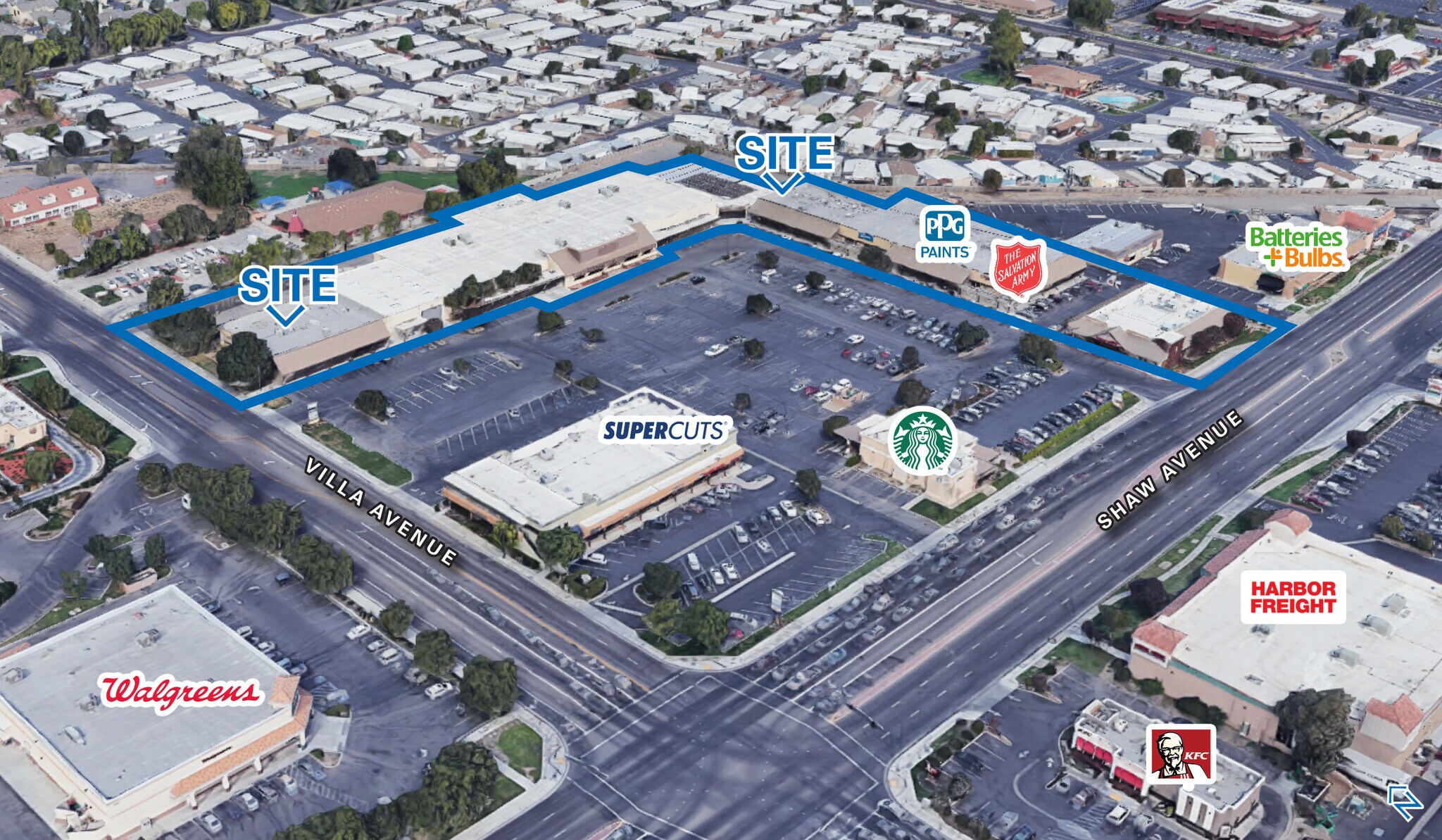 147159 W Shaw Ave Clovis, CA 93612 Shopping Center Property for Lease on