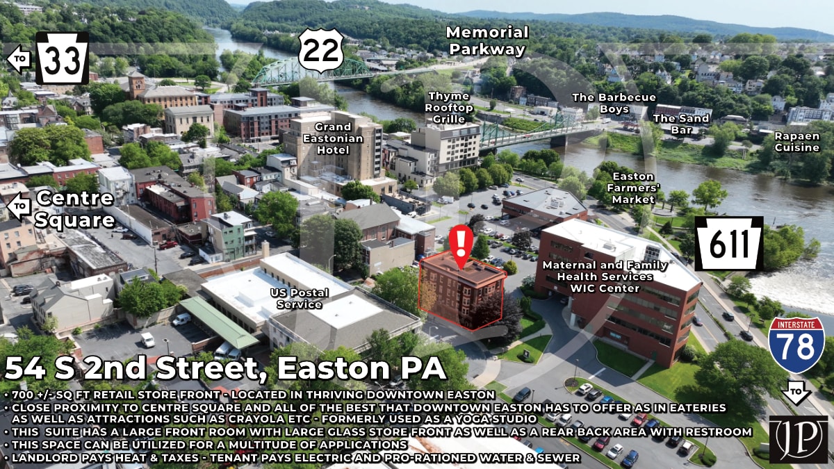 54 S 2nd St, Easton, PA for Rent