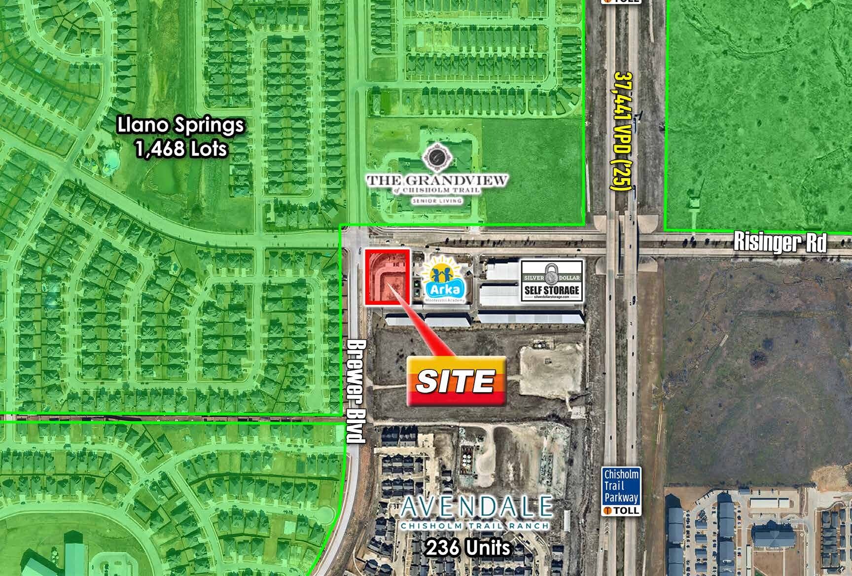 Risinger Rd @ Brewer Blvd, Fort Worth, TX for Rent
