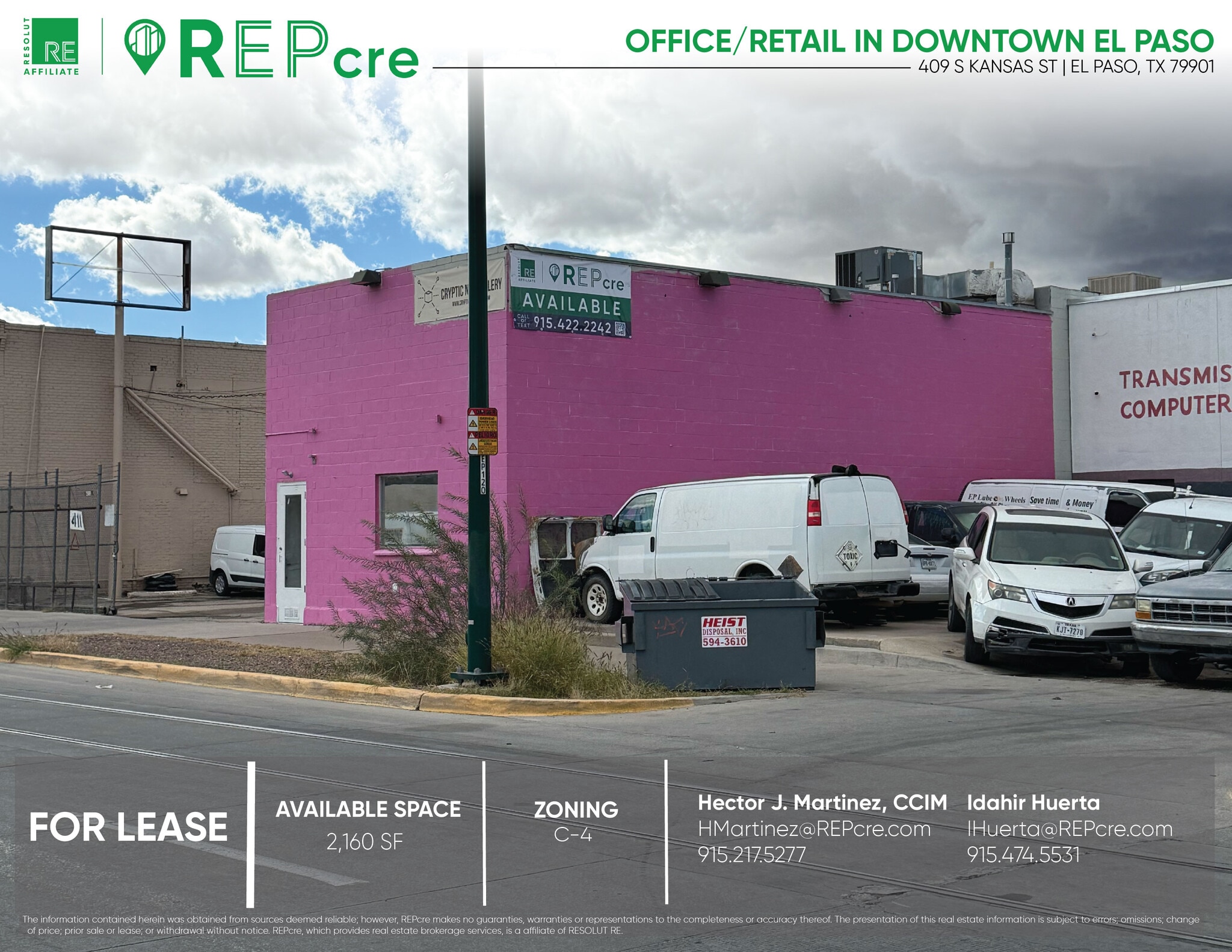 409 S Kansas St, El Paso, TX for Rent