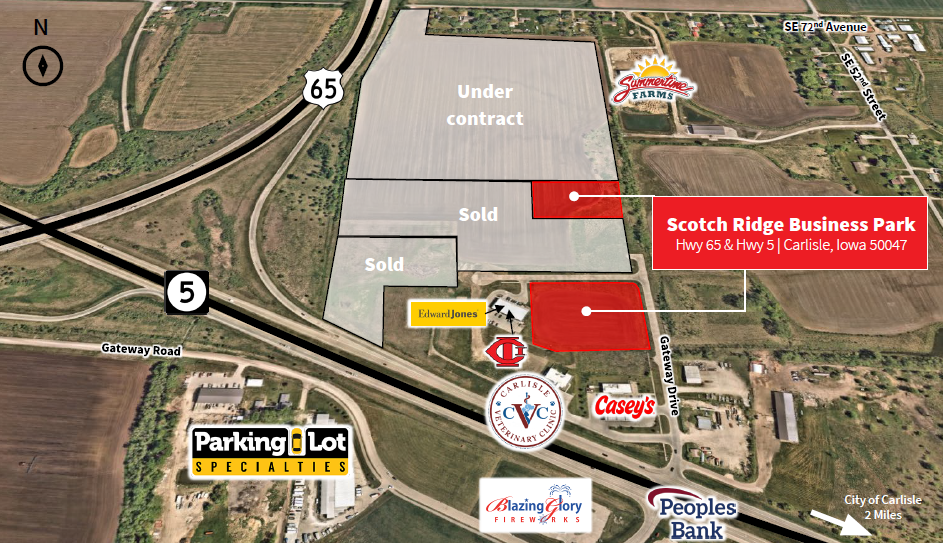 Hwy 65 & Hwy 5, Carlisle, IA for Sale