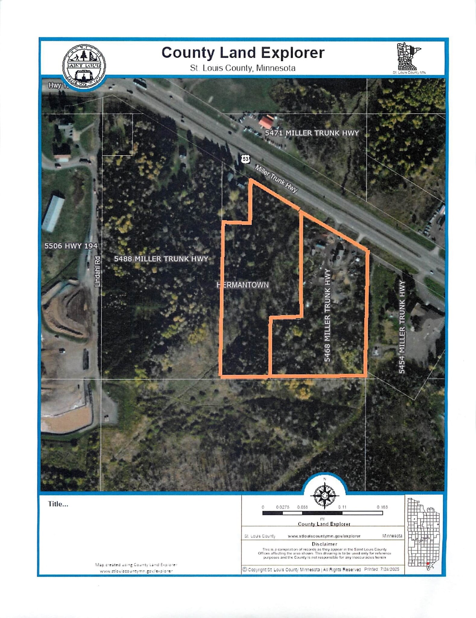 xxx xxx Miller Trunk Hwy, Hermantown, MN for Sale