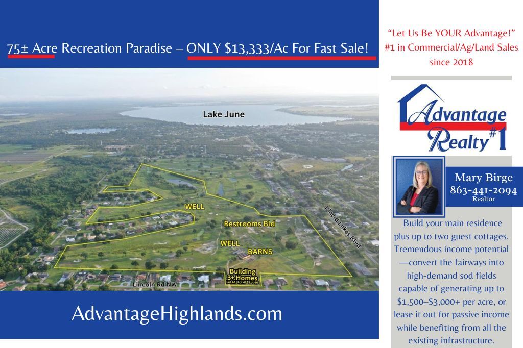 119 Lincoln NW rd, Lake Placid, FL for Sale