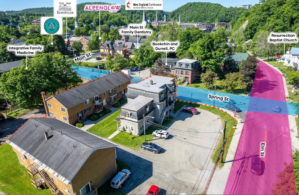 1-3-5 Spring St, Montpelier, VT for Sale