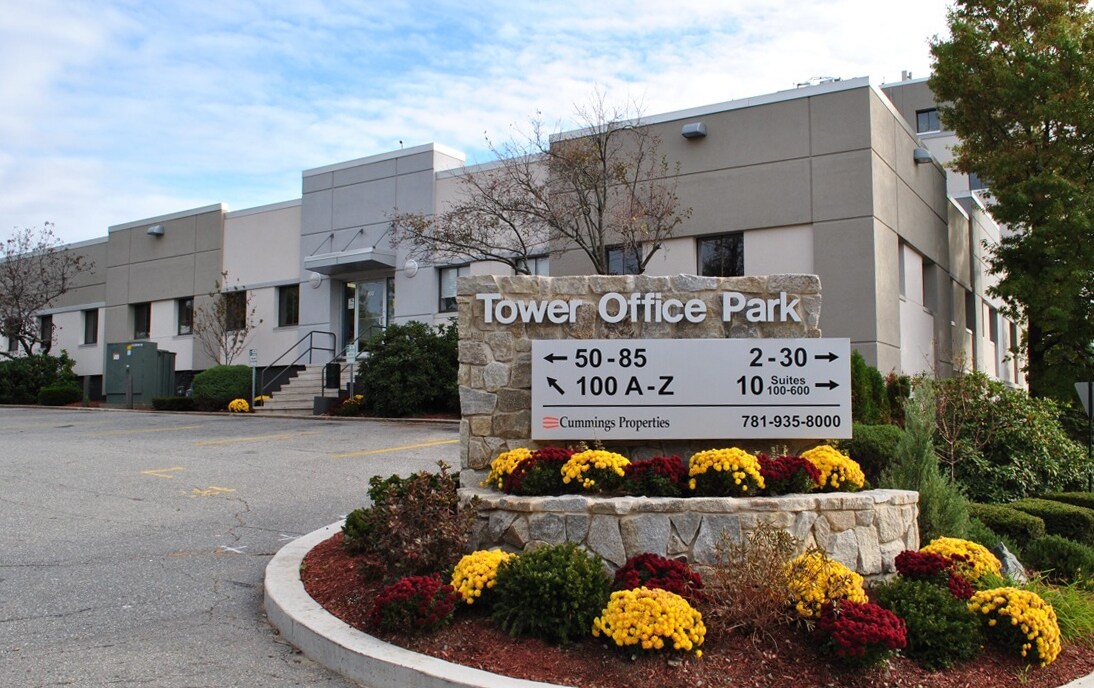 Tower Office Park Woburn, MA 01801 Flex Property for Lease on