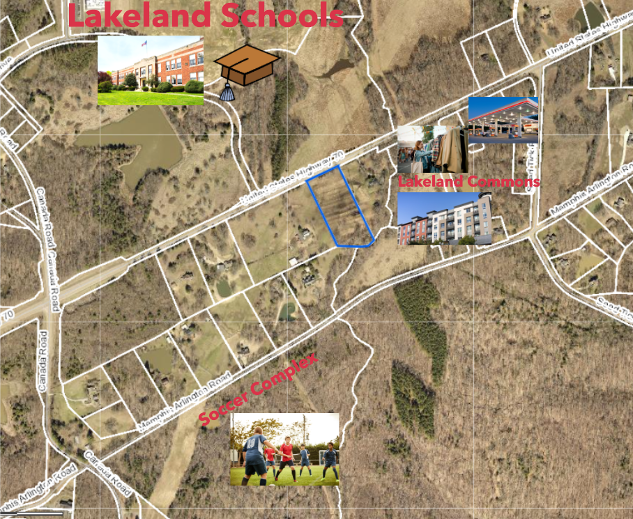 0 Highway 70, Lakeland, TN for Sale