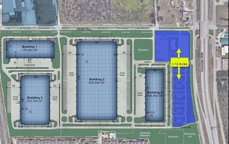 N I-35 & Risinger Rd, Fort Worth, TX for Sale