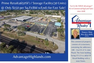 Lake Placid, FL Warehouse - 708 US 27 S
