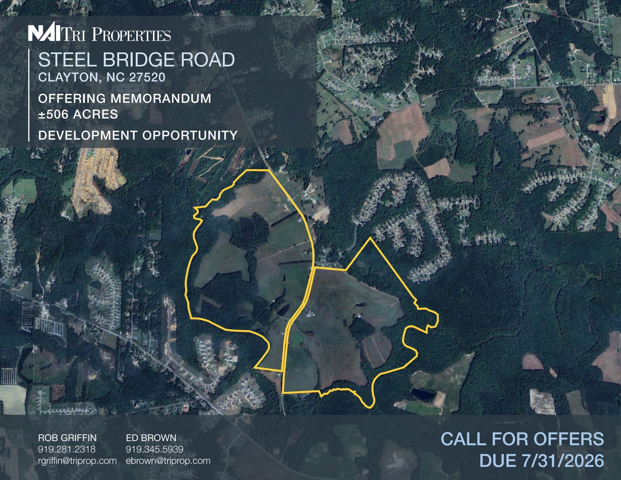 1095 Steel Bridge Rd, Clayton, NC for Sale