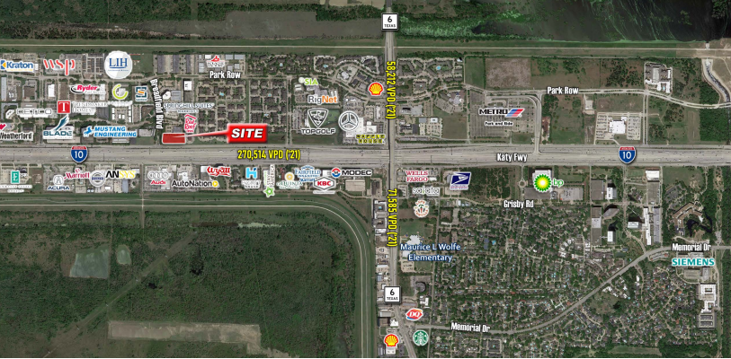 Katy Freeway @ Broadfield, Houston, TX for Sale