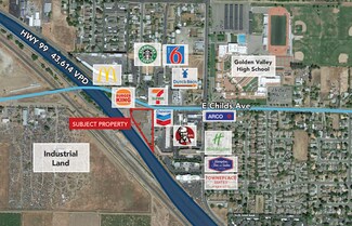 Merced, CA Commercial Land - 1800 E Childs Ave