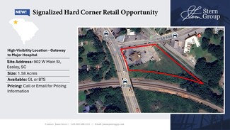 Easley, SC Commercial Land - 902 W Main St