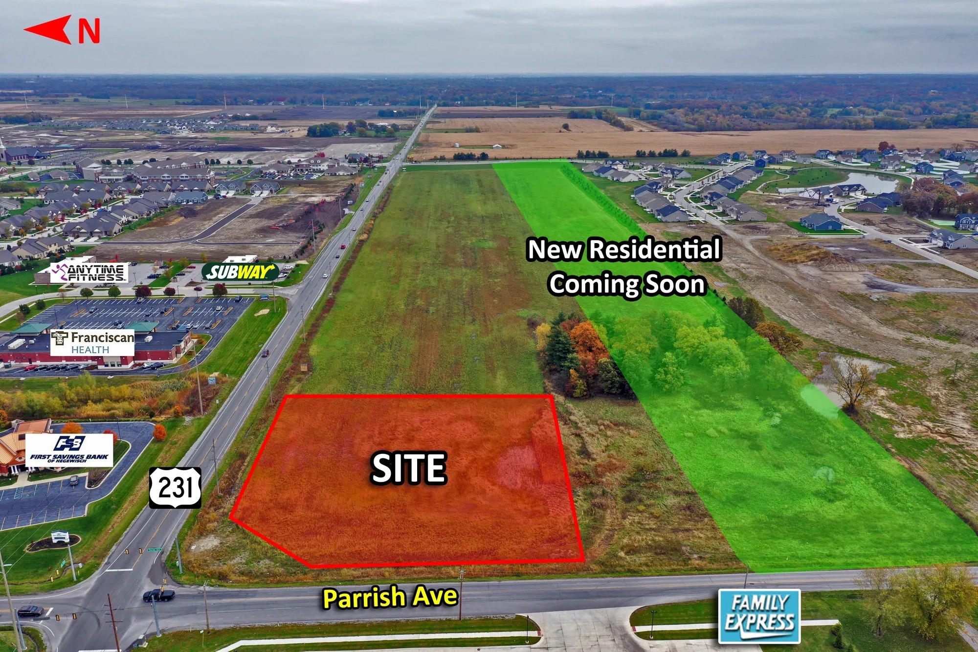 10927 Parrish Ave, Cedar Lake, IN for Rent