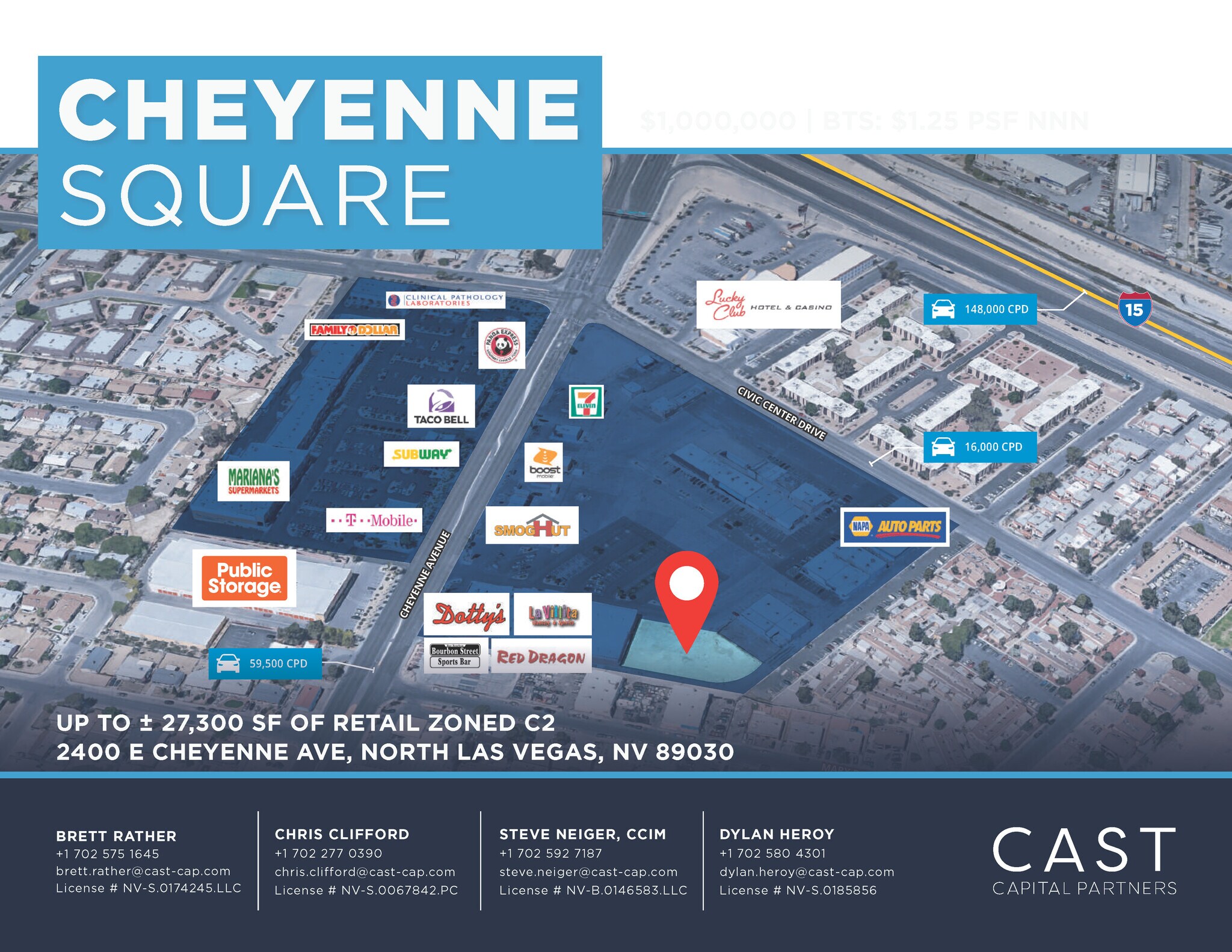2400 E Cheyenne Ave, North Las Vegas, NV for Sale