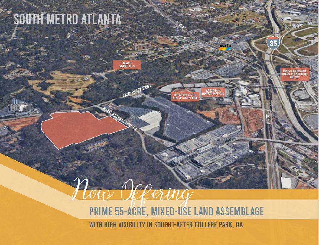 Camp Creek Pkwy @ Herschel Road, College Park, GA for Sale