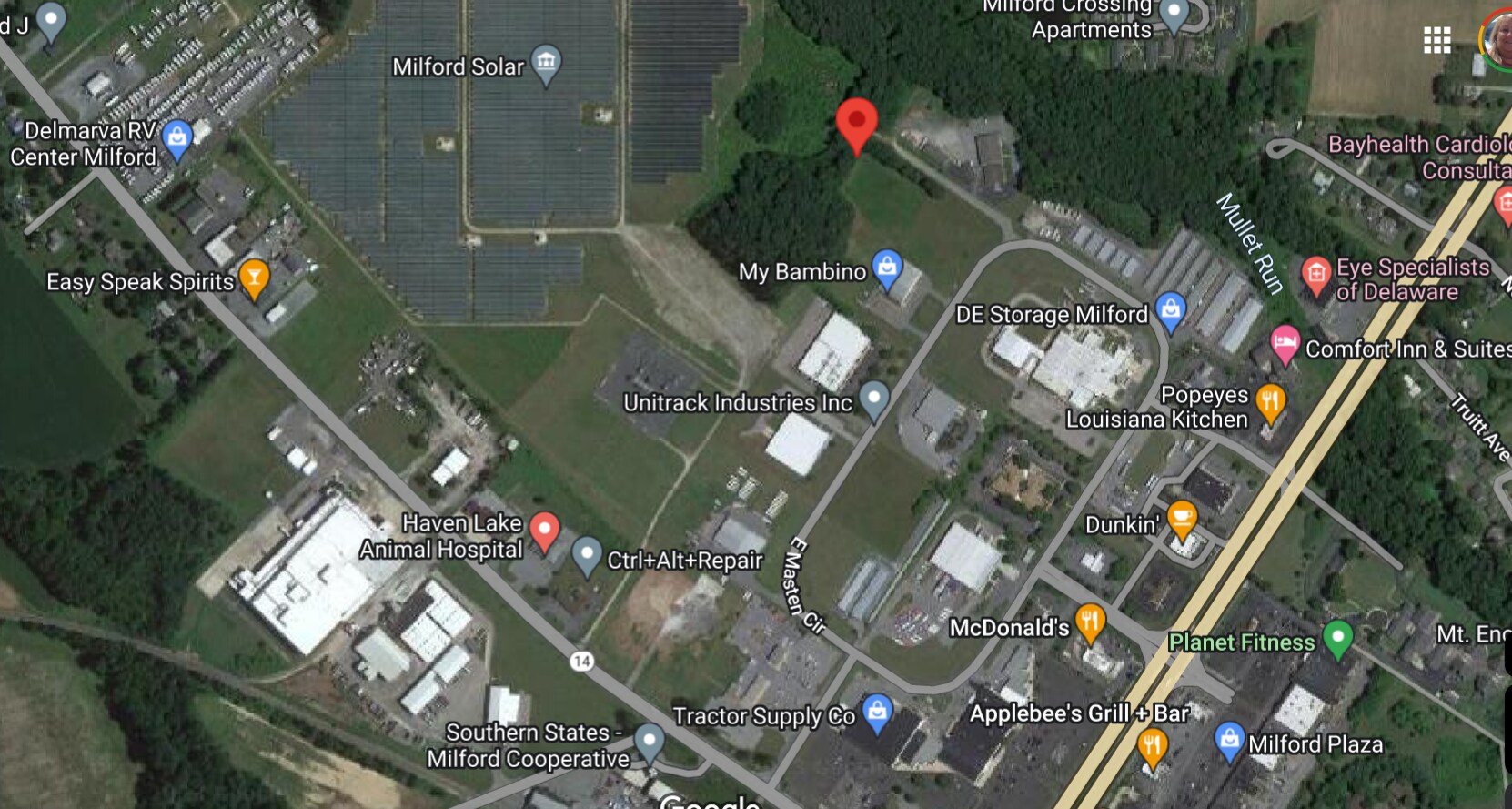 975 Masten Circle Milford, DE 19963 Industrial Property for Lease on