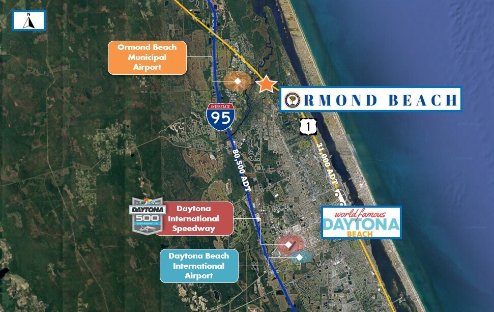 N Us Hwy 1 & Nova Rd, Ormond Beach, FL for Sale
