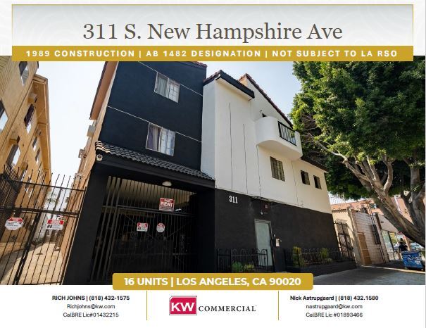 311 S New Hampshire Ave, Los Angeles, CA for Sale