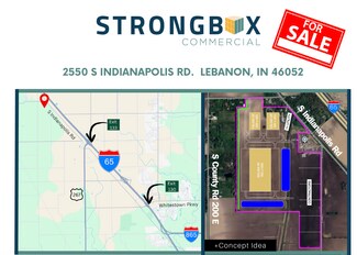 Lebanon, IN Industrial Land - 2550 S Indianapolis Rd Lebanon, IN Industrial Land - 2550 S Indianapolis Rd