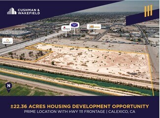 Calexico, CA Residential Land - HWY 111