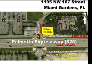 Miami Gardens, FL Commercial Land - 1195 NW 167th St