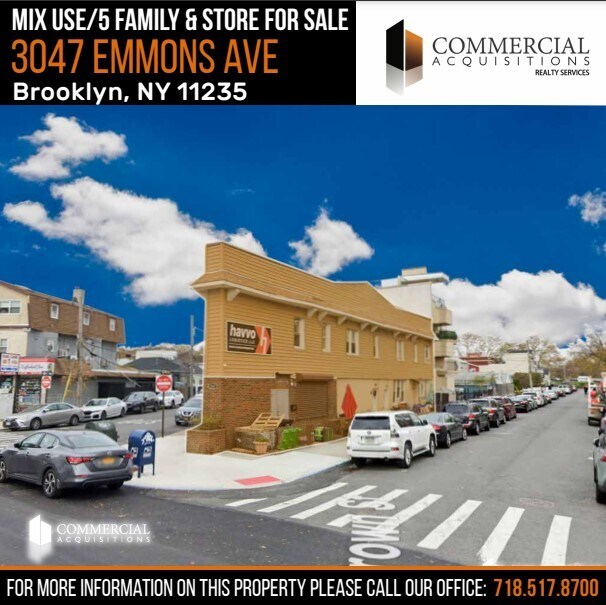 3047 Emmons Ave, Brooklyn, NY for Sale