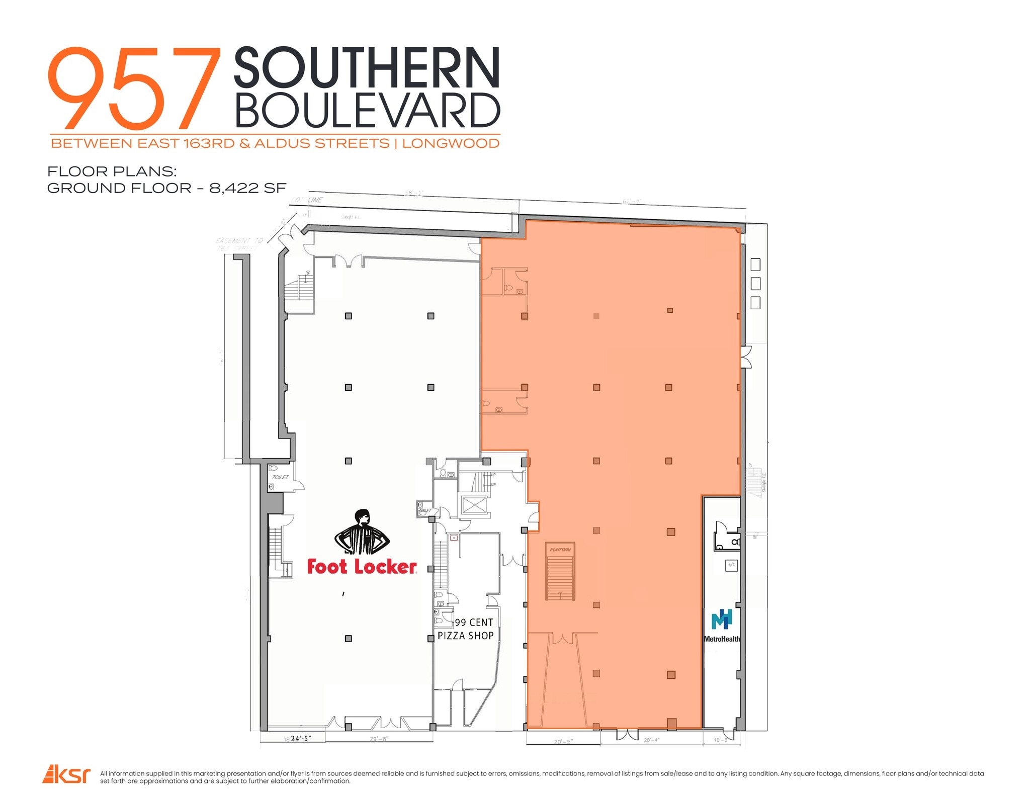 957 Southern Blvd, Bronx, NY for Rent