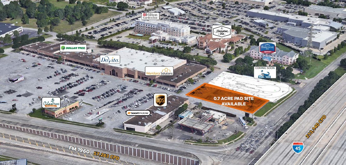 NWC OF INTERSTATE 45N @ FM 1960, Houston, TX for Rent