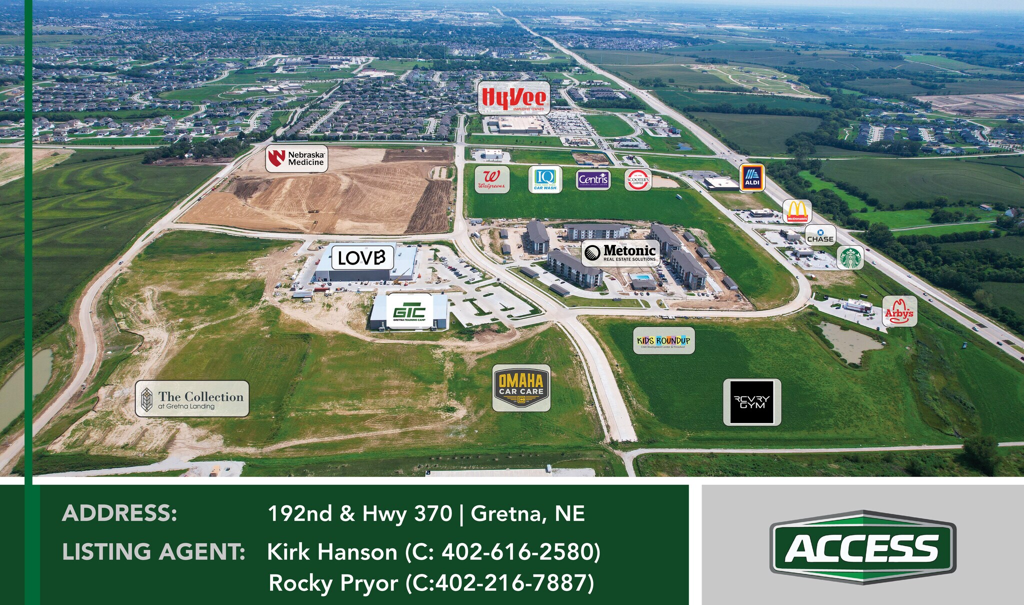 Highway 370, Gretna, NE for Sale