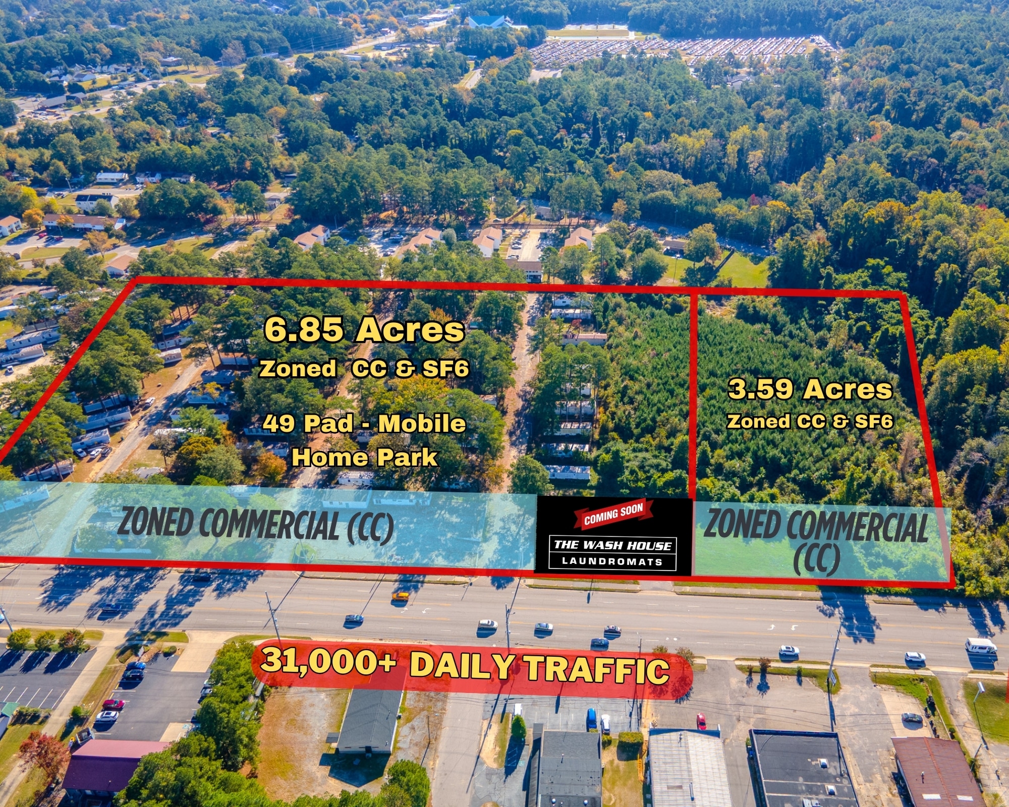 1800 - 1802 Pamalee Dr, Fayetteville, NC for Sale