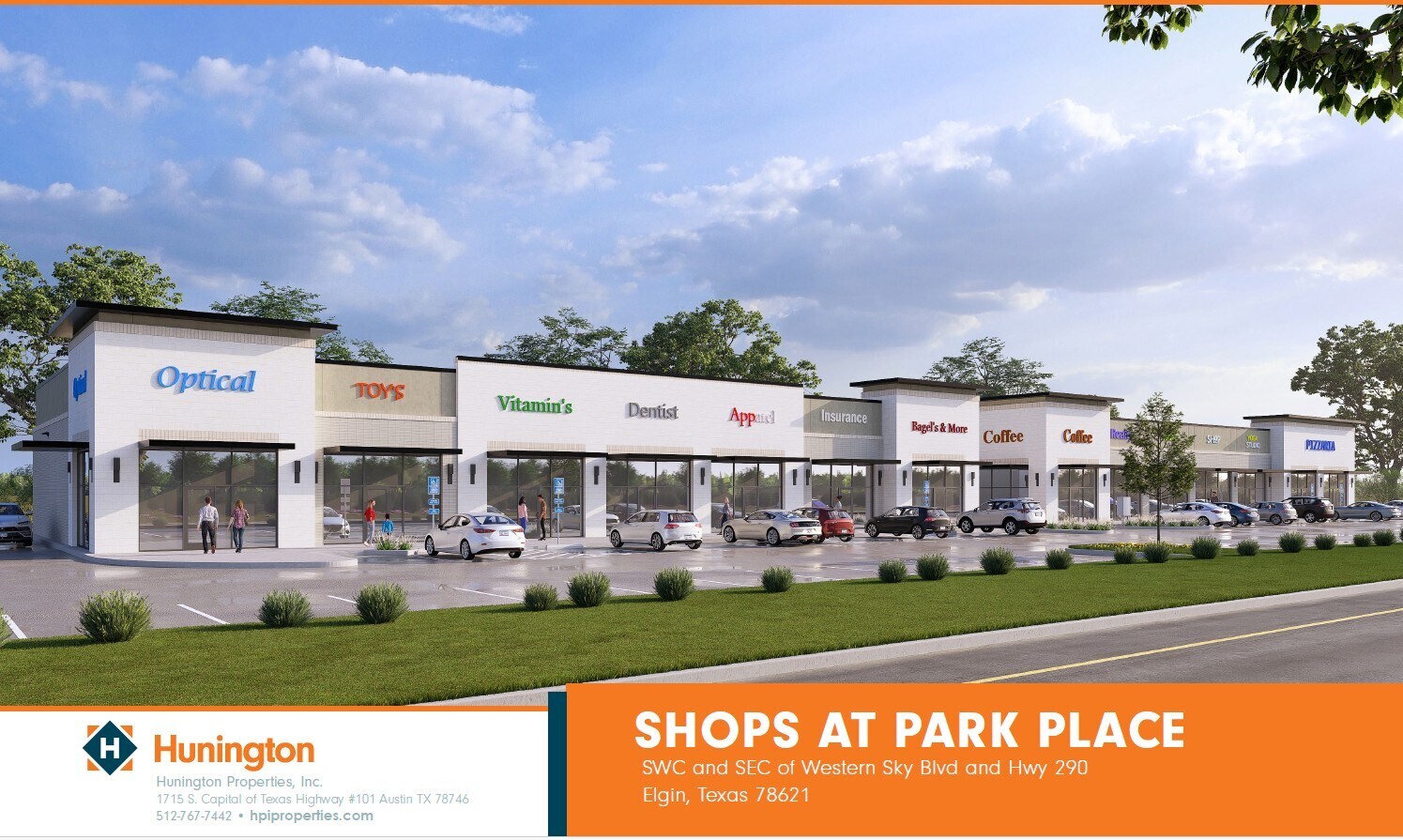 SWC and SEC of Western Sky Blvd and Hwy 290, Elgin, TX for Rent
